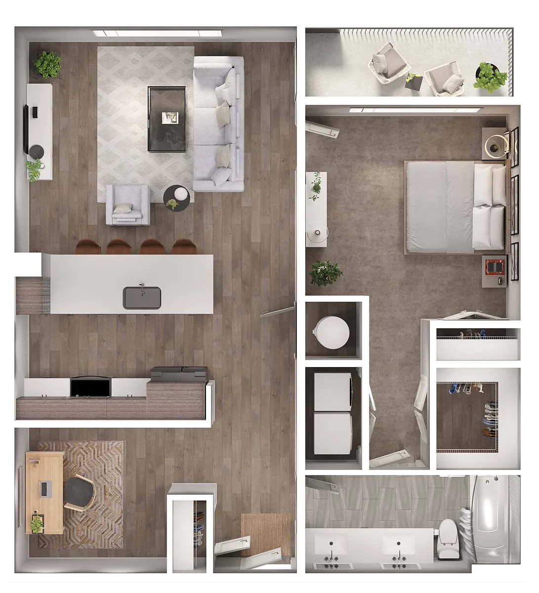 Floor plan A9D
