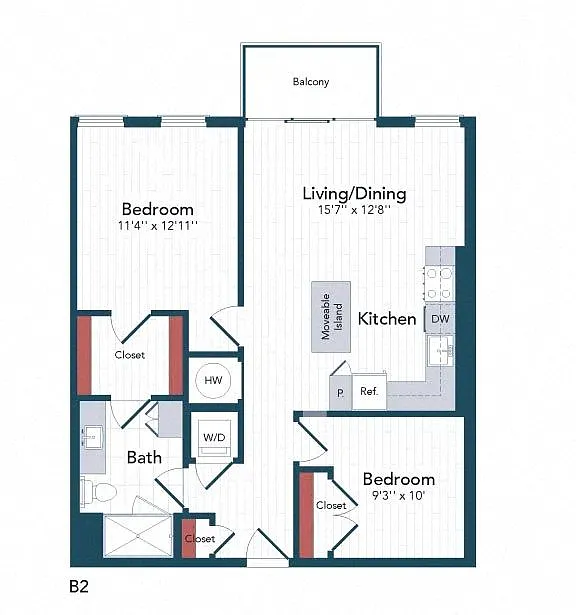 Floor plan B2