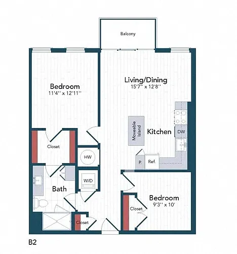 Floor plan B2