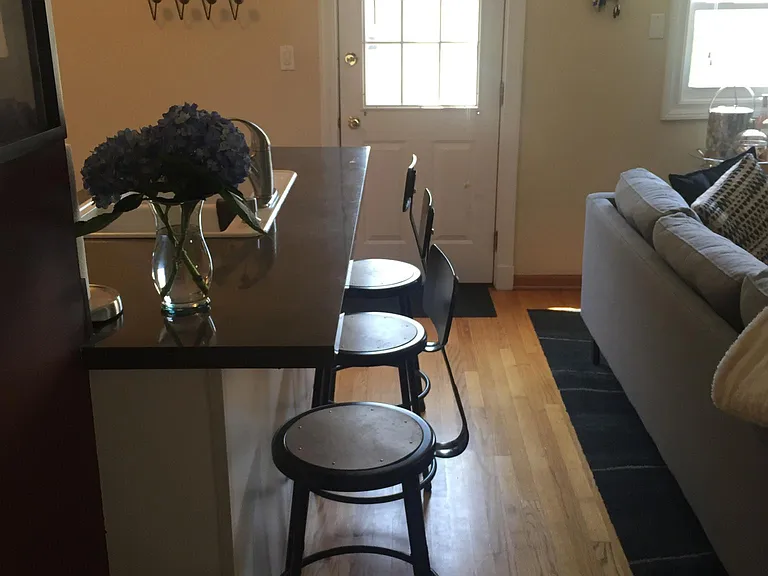 Have a seat at the kitchen counter