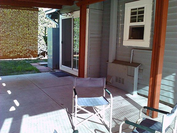 Outside Covered Patio