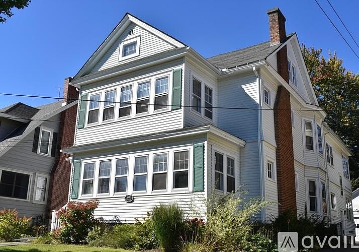 Apartment is on 2nd floor. Back entrance and garage at rear of house.