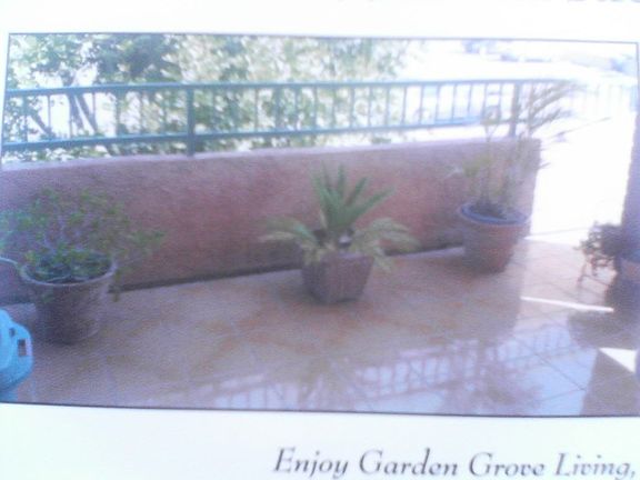 Balcony with spectacular view!