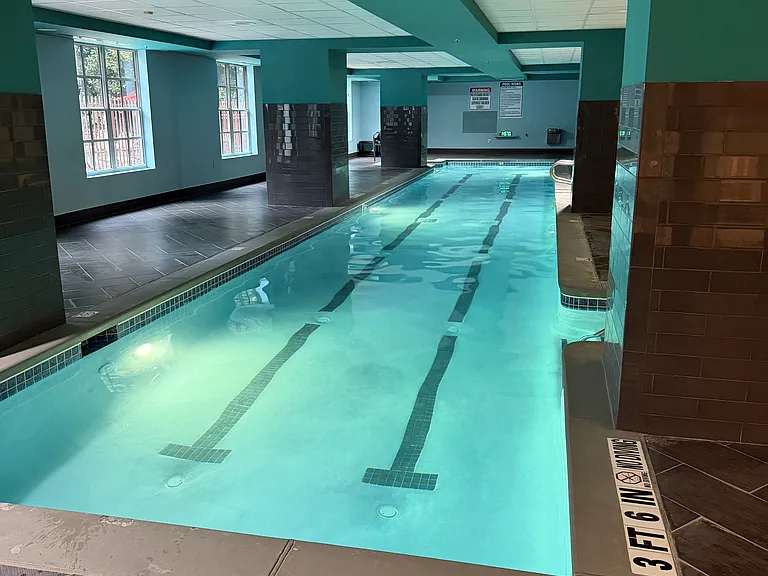Indoor lap pool