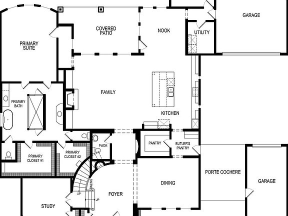 Churchill PC First Floor Plan