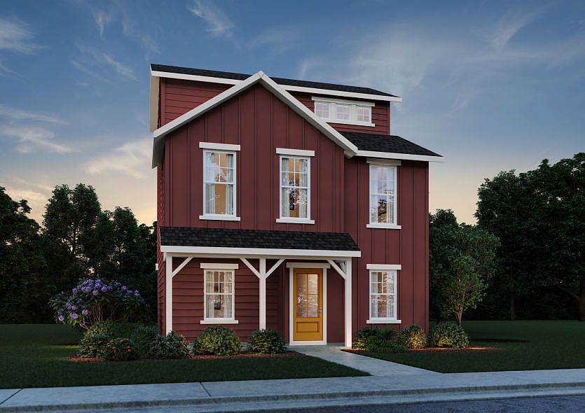 Elevation A- Color Scheme Option 1