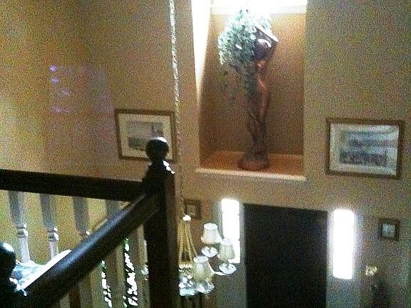 Entry from upstairs