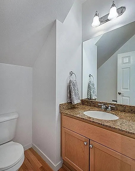 1/2 bath on main level