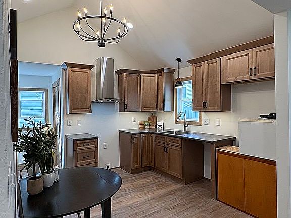 Kitchen before appliances.