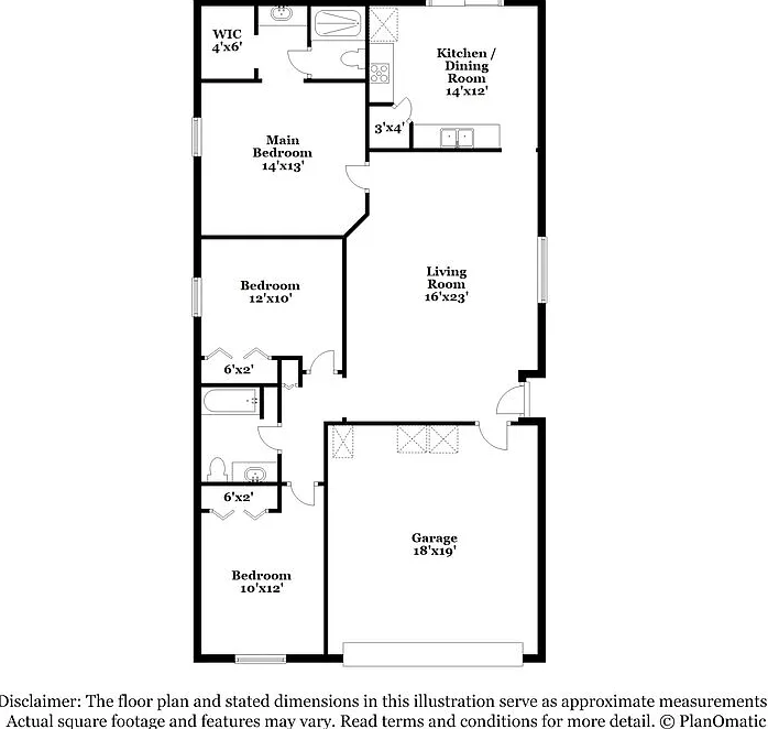 3 bed, 2.0 bath, 1292 sqft, $1,775 — Photo 2