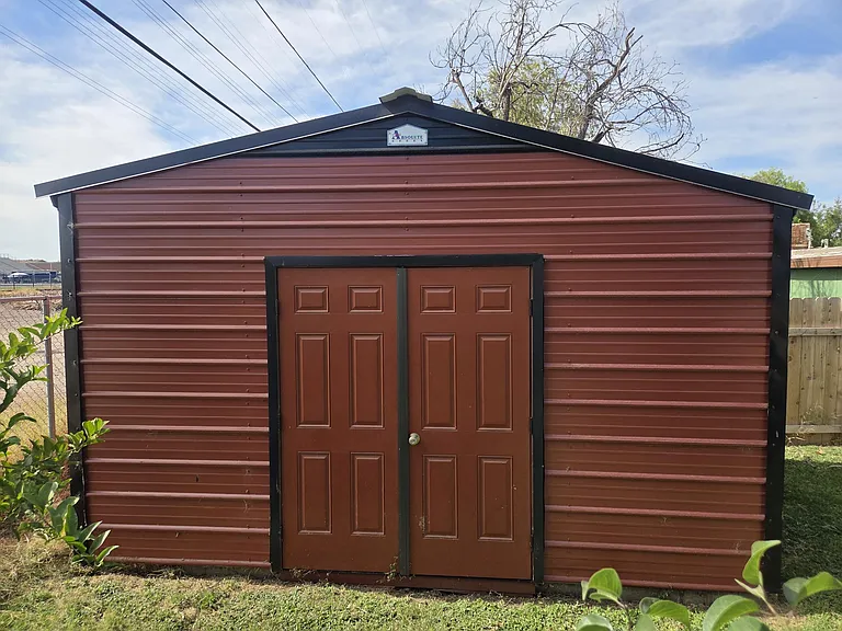 Extra large storage shed