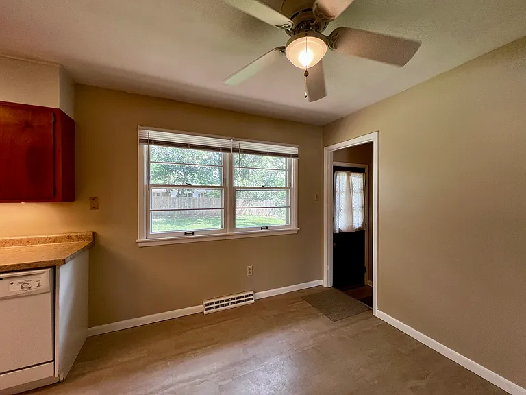 Kitchen and dining area