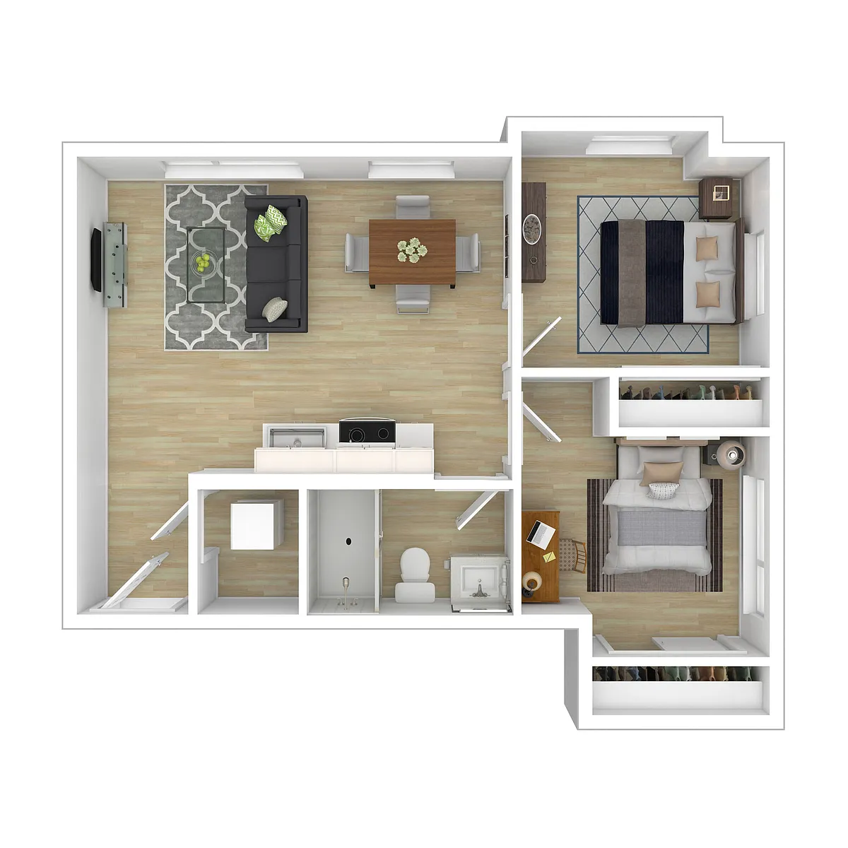 Floor plan 407