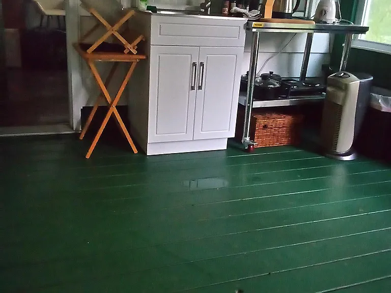 second kitchen on the porch