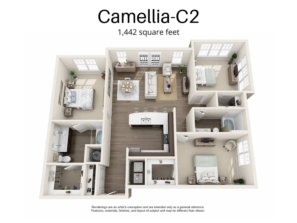 Floor plan Camellia