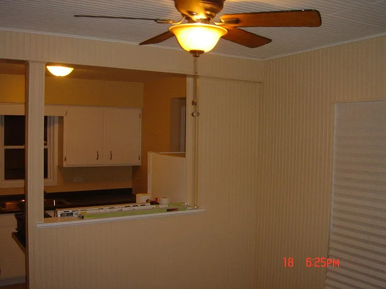 Living room to kitchen