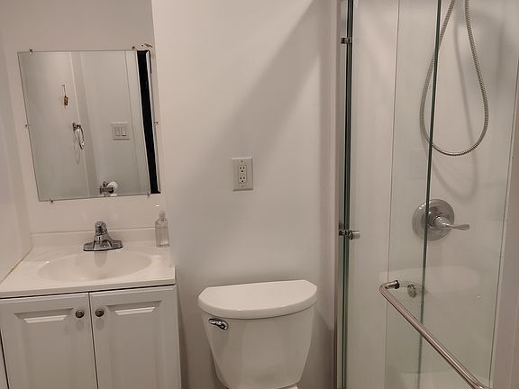 First bathroom in the garage.