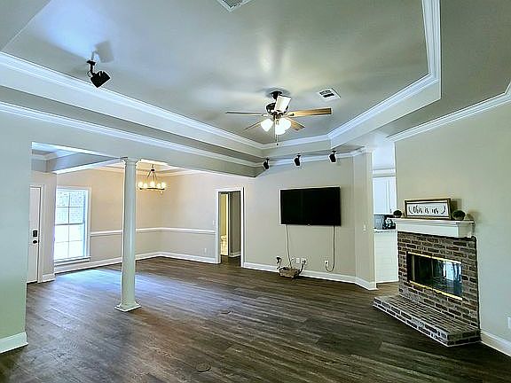 Open Living Room and Formal Dining