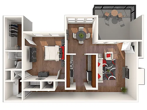 Floor plan The Ocoee