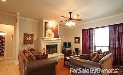 Living Area
						:
						Living Room looking from the front entry way