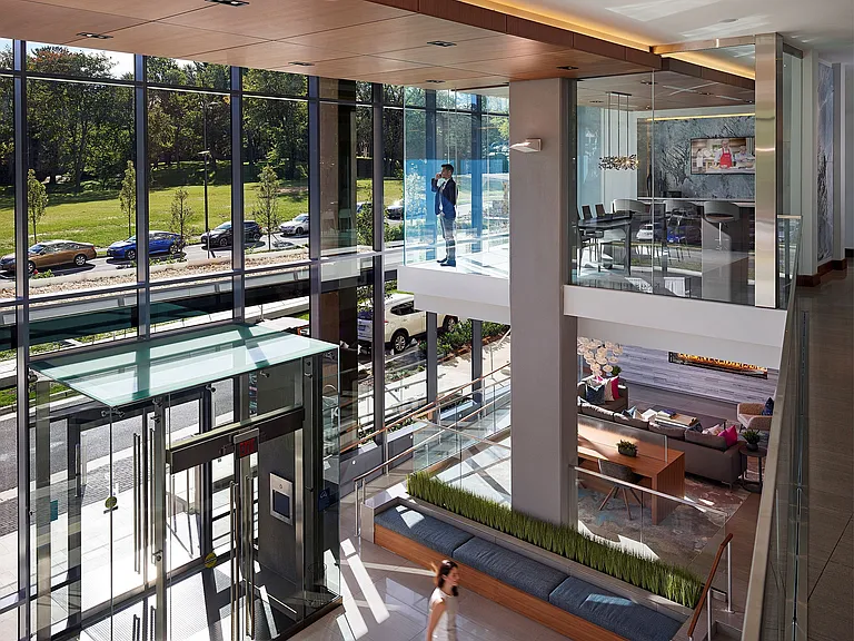 Building lobby