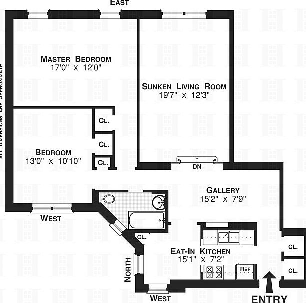 1st image of 50 Park Ter E APT 3L