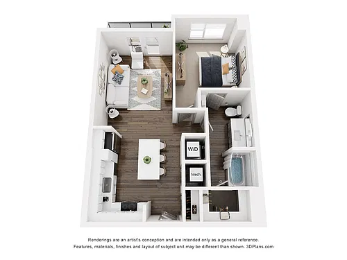 Floor plan A3A