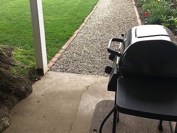 Pool Side Yard and Patio