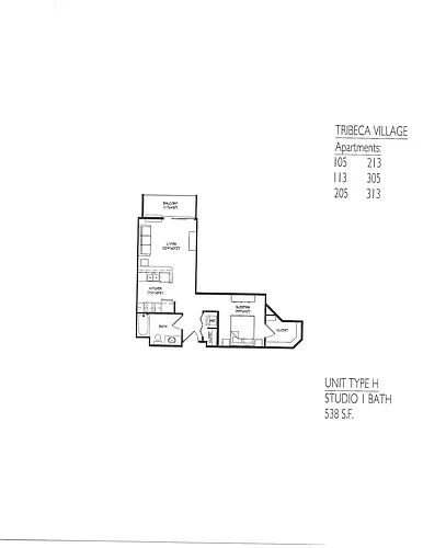 Floor plan Phase 2 - H