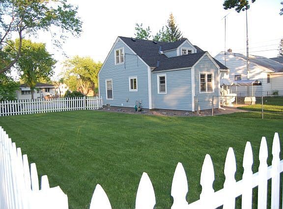 fenced in double lot 