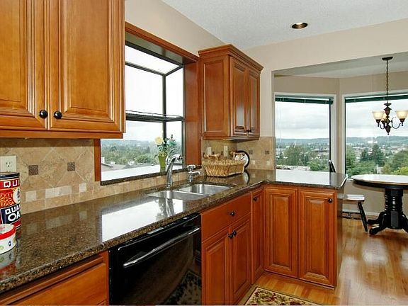 Remodeled Kitchen with View
