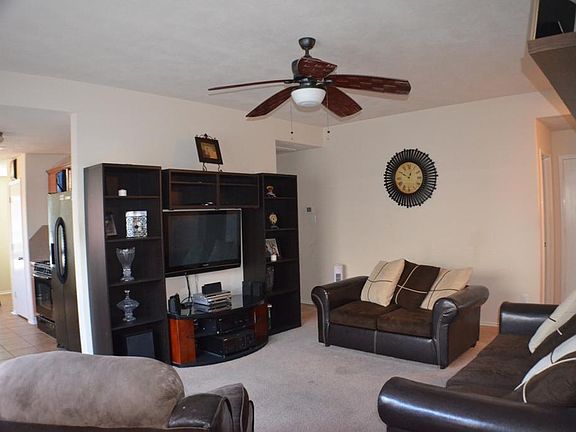 Open floor plan and large living area.