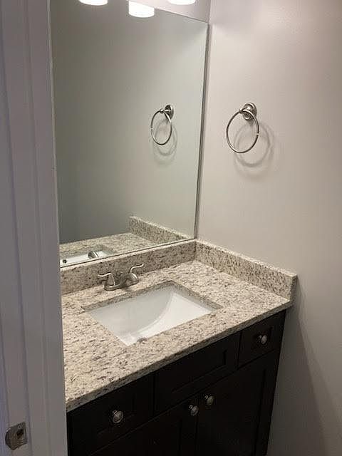 Half bathroom on first floor