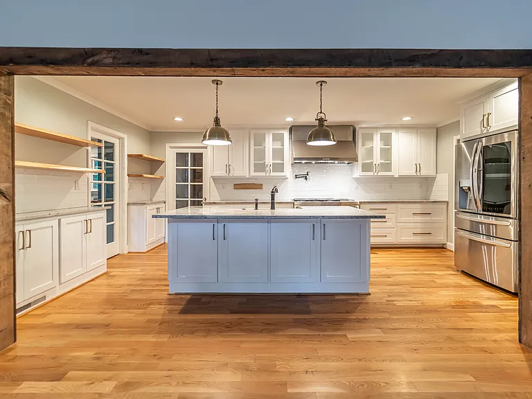 Completely custom chef's kitchen.
