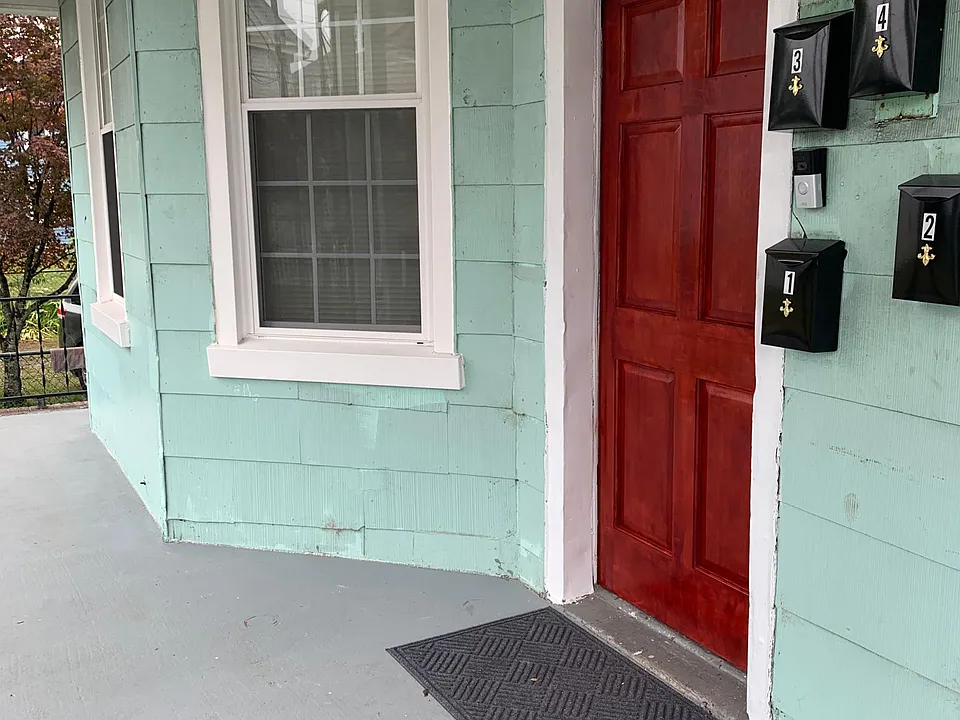 Inviting front porch