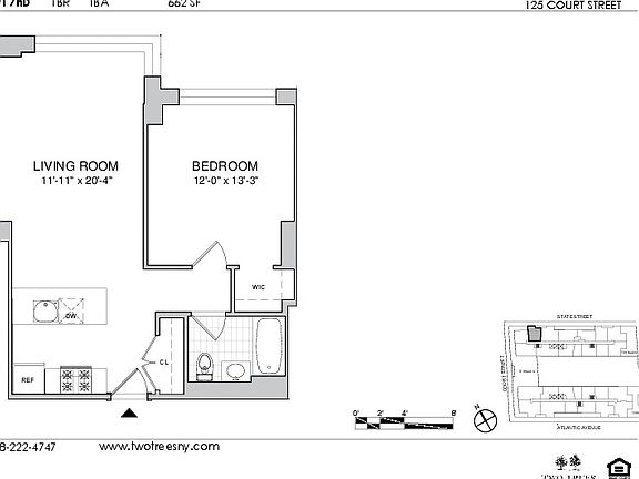 2nd image of 125 Court St #7