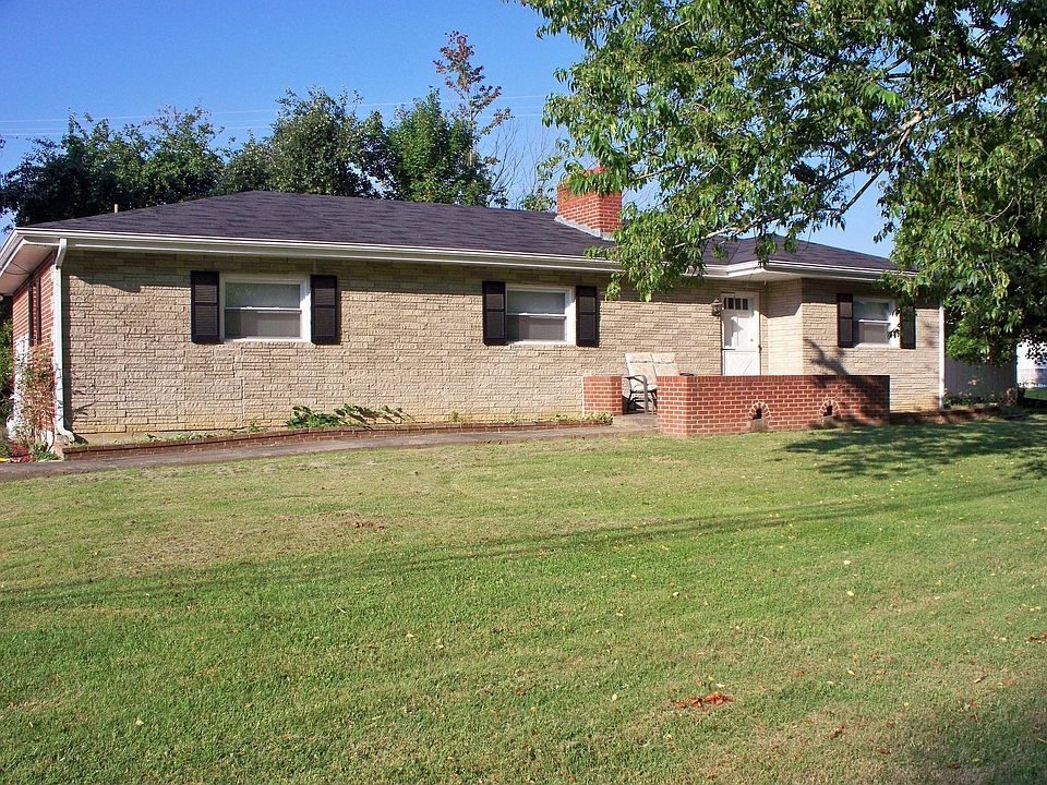 Front yard and house
