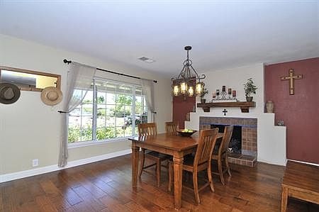 Dining Room + Fireplace