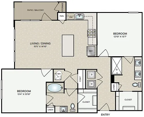 Floor plan B23