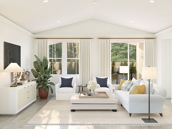 Great room with natural light