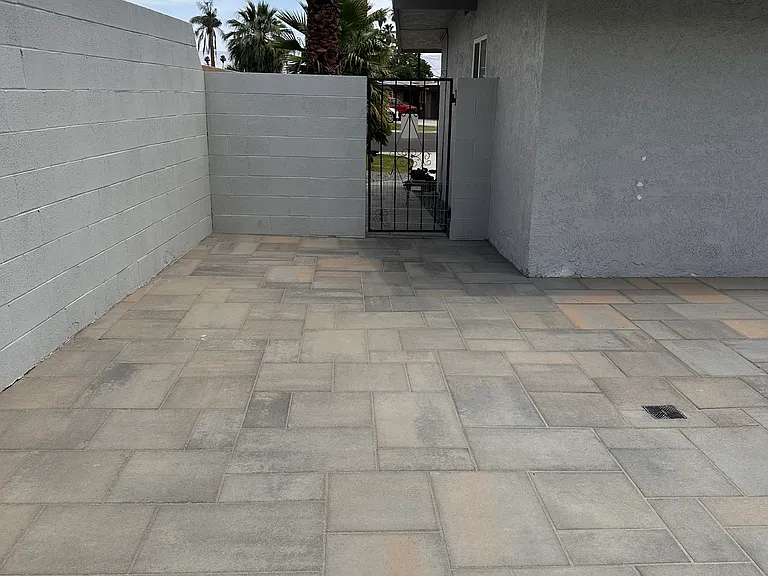 Left side gate of the backyard