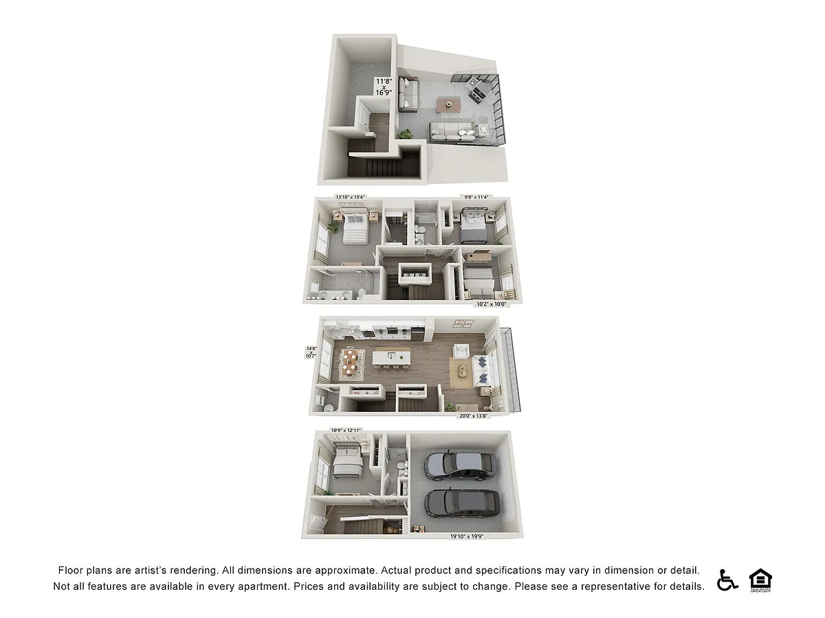 Floor plan Brooks I