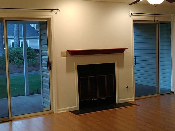 Fireplace for cozy evenings