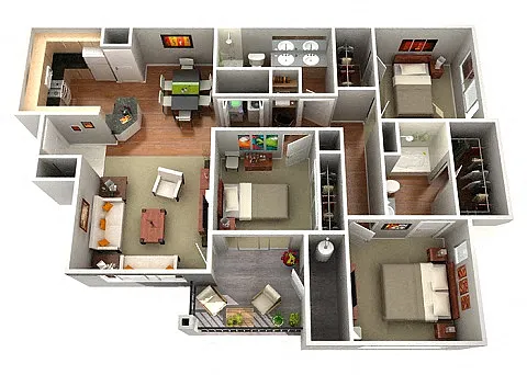 Floor plan Zinnia