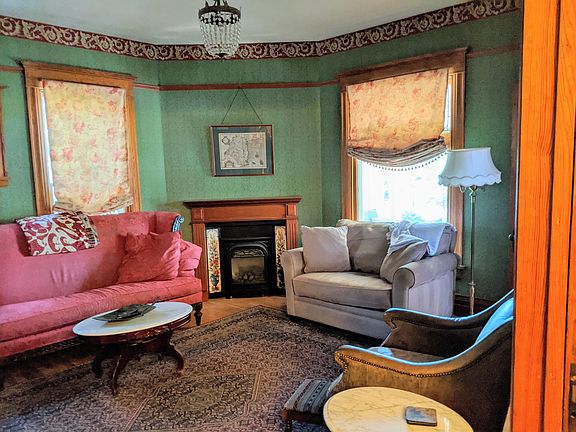 Living Room with pocket doors for additional privacy.