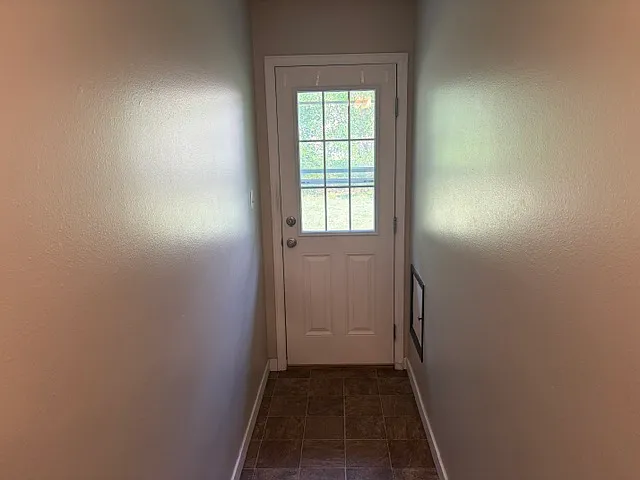 Hallway to back yard