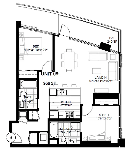 Floor plan SPIRE 2D