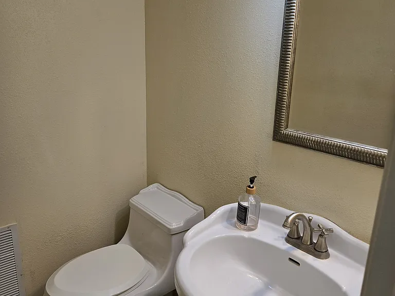 First floor guest bathroom.