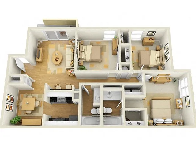 Floor plan Picasso