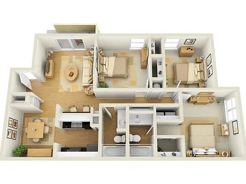 Floor plan Picasso
